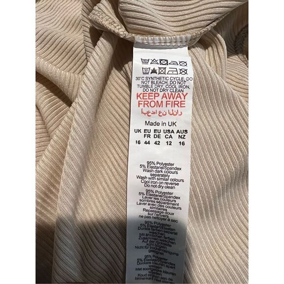 Ribbed Tank Bodysuit by Pretty Little Thing - Picture 8 of 12